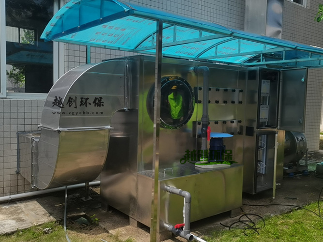 中堂斗朗三涌泵站除臭安裝工程