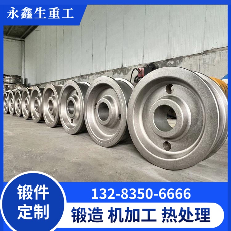 雙梁起重機行車輪鍛件——中重載精密作業的可靠支撐